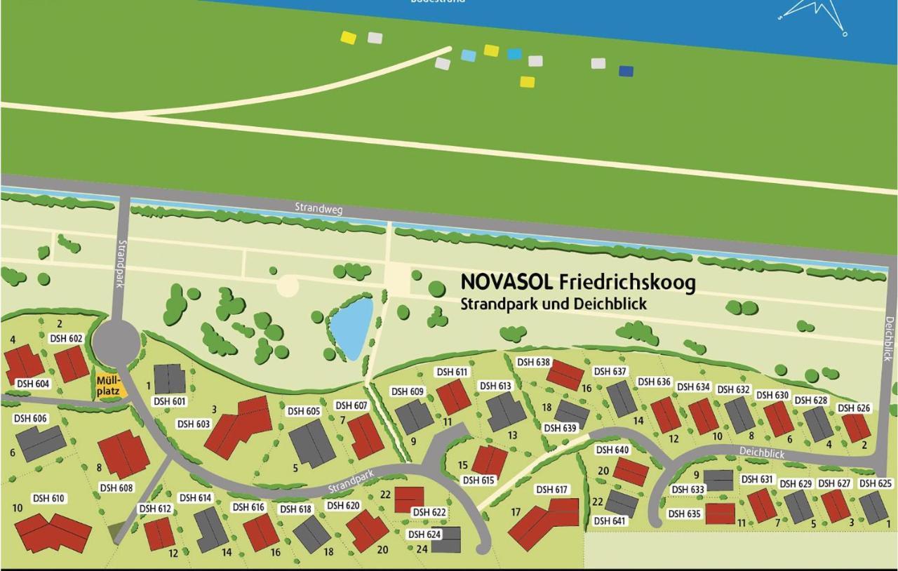 Вилла Friedrichskoog-Deichblick 22 Экстерьер фото